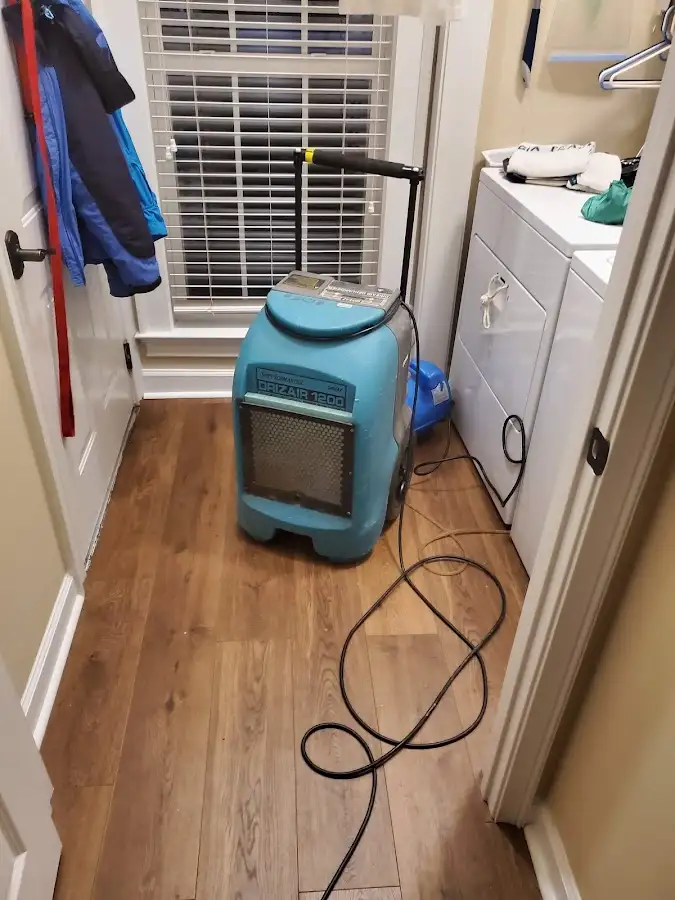 Commercial dehumidifier deployed for Flood Damage Cleanup in Schenectady