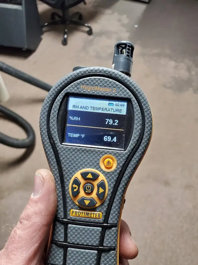 Moisture meter humidity assessment for Fire & Smoke Damage Restoration in Schenectady