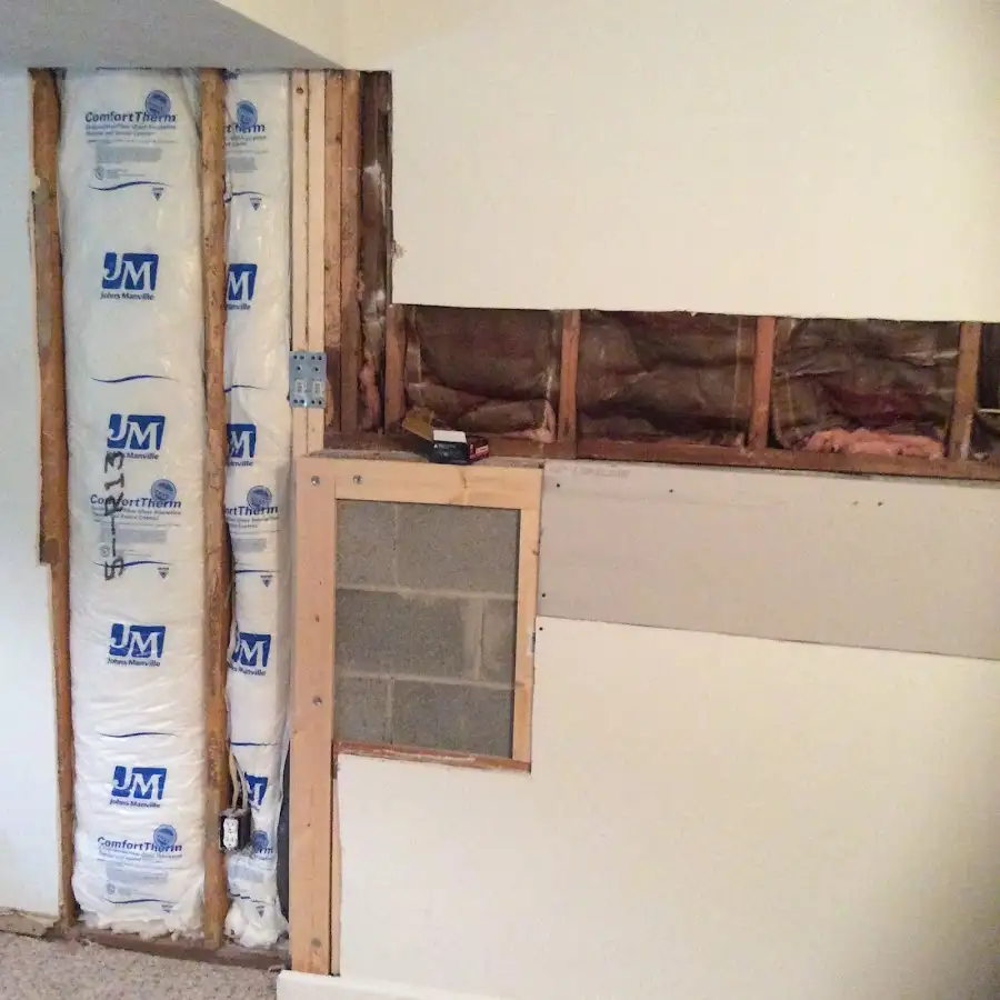 Wall insulation replacement during Structural Drying in Schenectady
